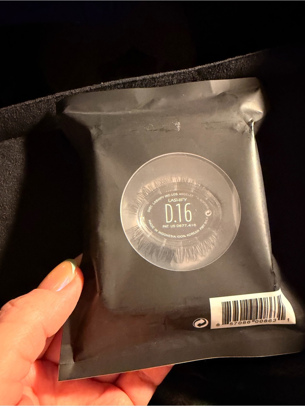 LASHIFY Gossamer Lash Set - Black Packaging